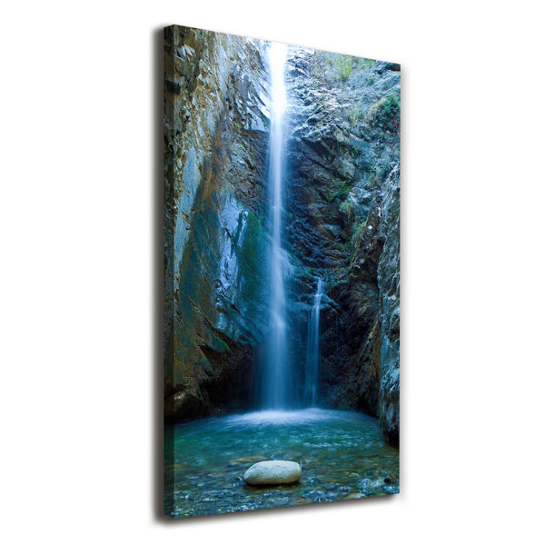 Alpen Home Wasserfall Kunstdrucke Auf Leinwand Wrapped Canvas